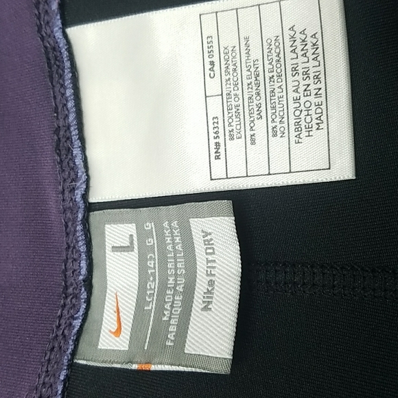 ♡ SOLD♡ Women's Nike Dry Fit Yoga Workout Jogger Pants L - Picture 3 of 5